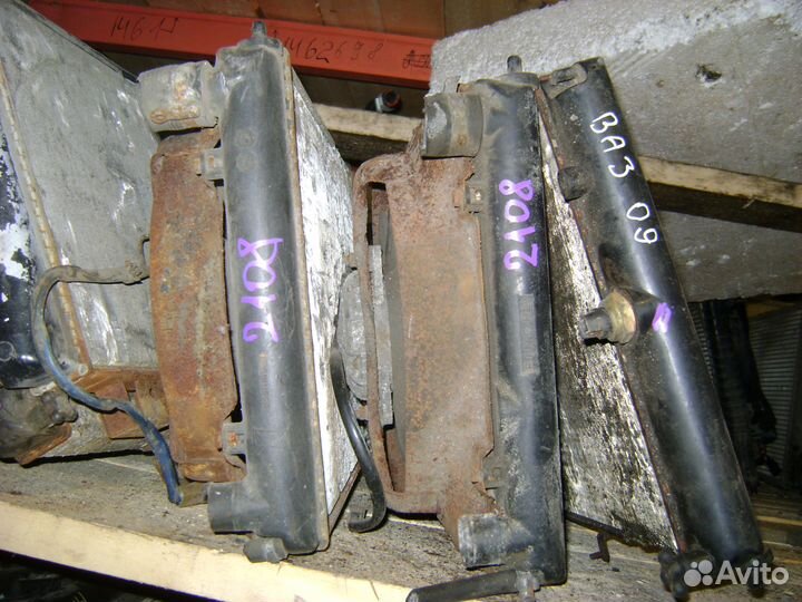 Радиатор основной ваз передний привод