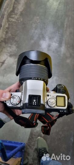 Пленочный фотоаппарат canon eos 50е с вспышкой