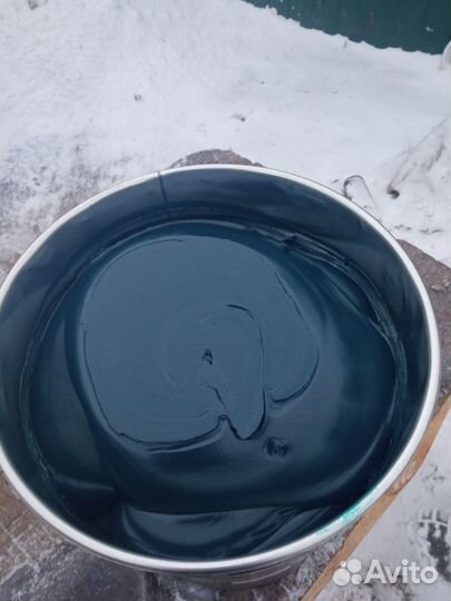 Смазка в ведрах синяя