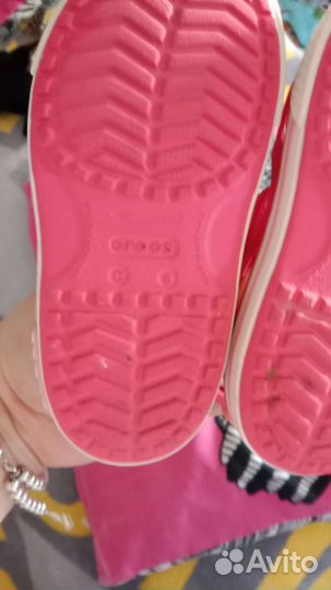 Crocs Босоножки для девочки новые с 8