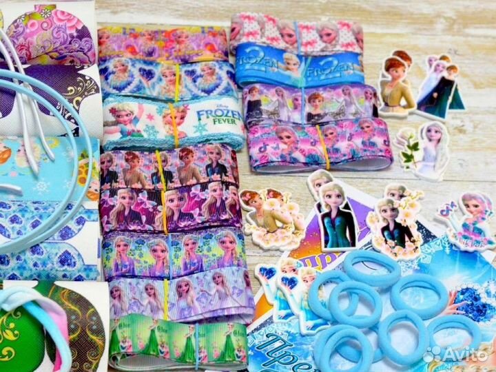 Лента Репсовая с Эльзой