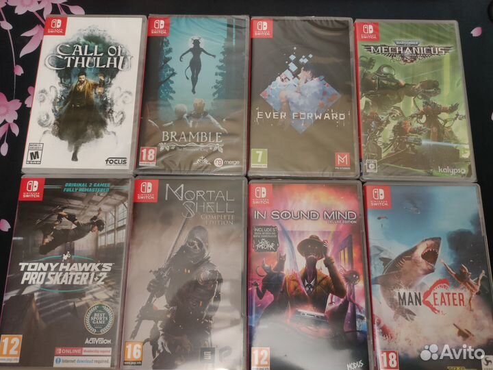 Игры на nintendo switch / lite