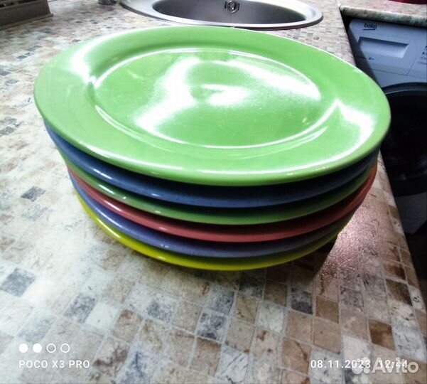 Тарелки 6 штук