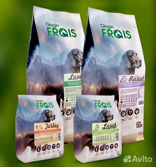 Frais корма для собак и кошек