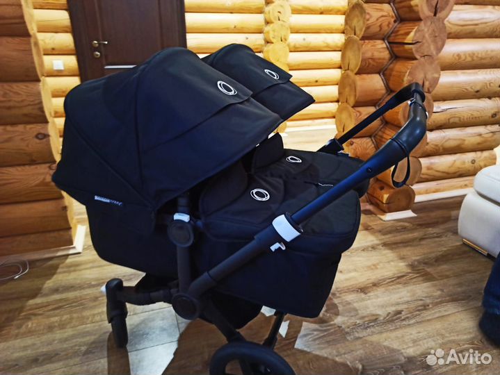 Коляска для двойни bugaboo donkey 3 twin 2 в 1