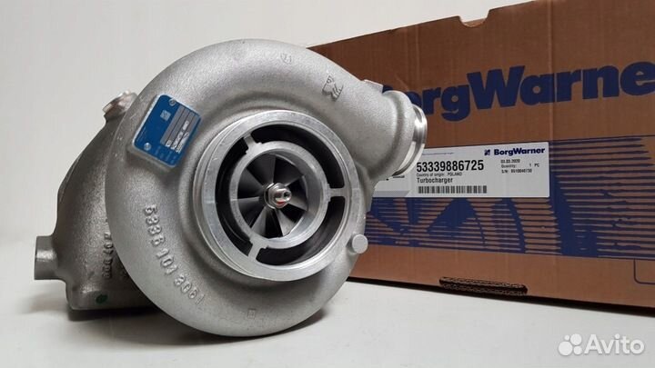 Турбокомпрессор BorgWarner 53339886725 новый