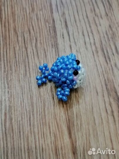 Амигуруми из бисера кит