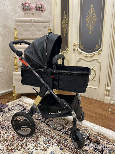 Новые в коробках Коляска 2в1 трансформер кожа