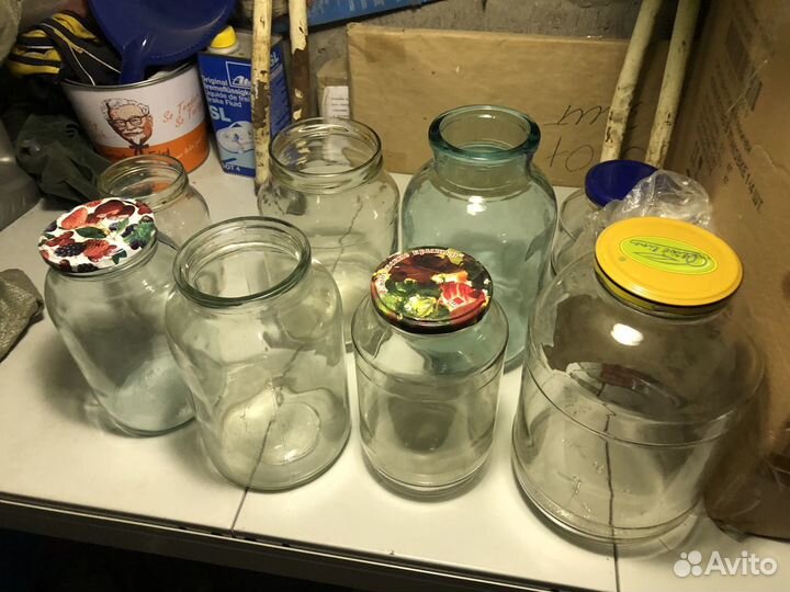 Банки стеклянные специфические