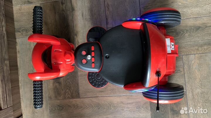 Детский электромотоцикл трехколёсный