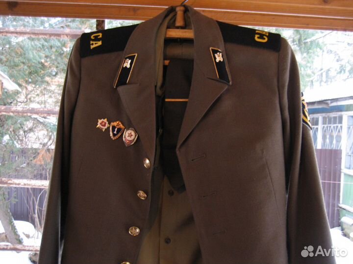 Солдатская парадная форма СССР