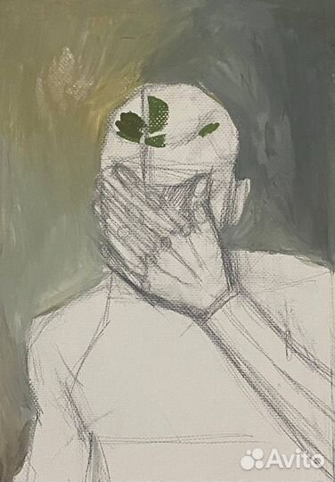 Ручная работа портет Franck ocean вльбом blond