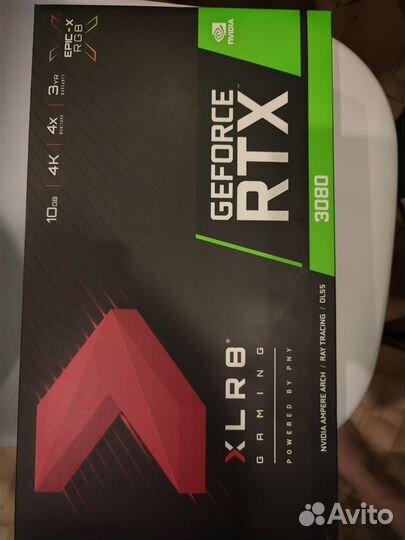 PNY RTX 3080 XLR8 revel epic-X RGB Triple Fan