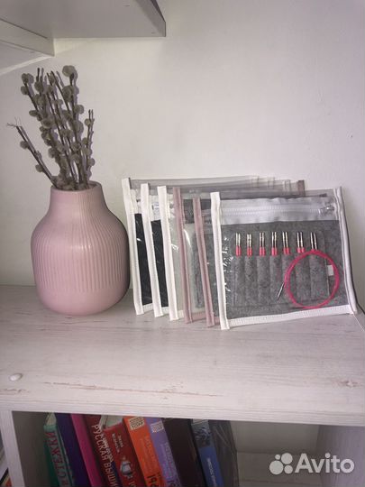 Проектные сумки для вязания и органайзер для спиц