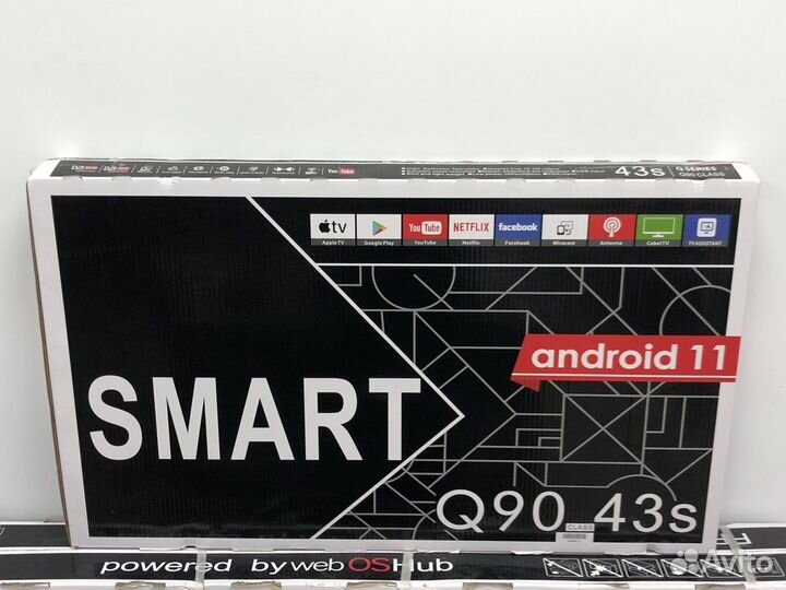 Телевизоры SMART 40 дюймов новые