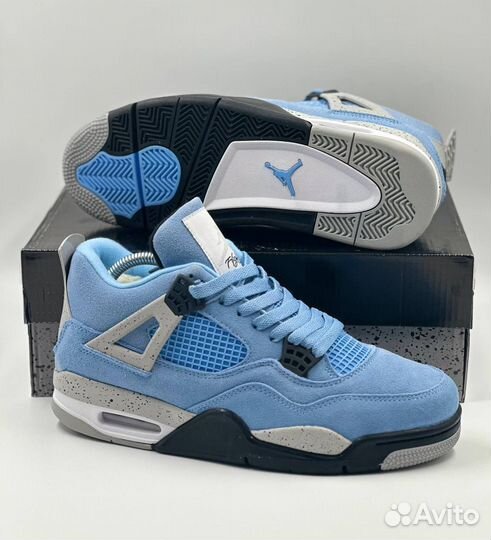 Кроссовки Nike Jordan 4 Зима с мехом