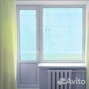 Оконный блок балконной дверью