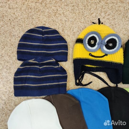 Шапки демисезон Рейма мальчику размер 46/48/50/52