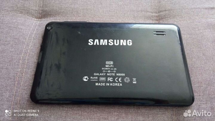 Планшет Samsung galaxy Note n8000