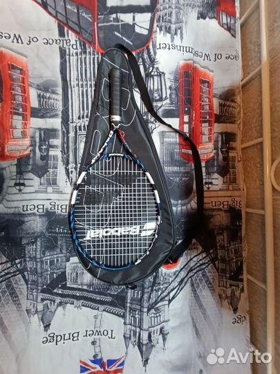 Теннисная ракетка babolat pure drive 23 jr +чехол