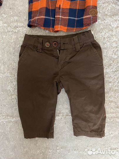 Рубашка джинсы мальчик