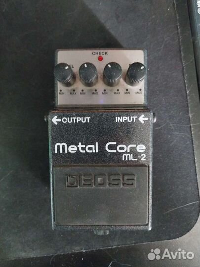 Гитарная педаль Boss metal core обмен