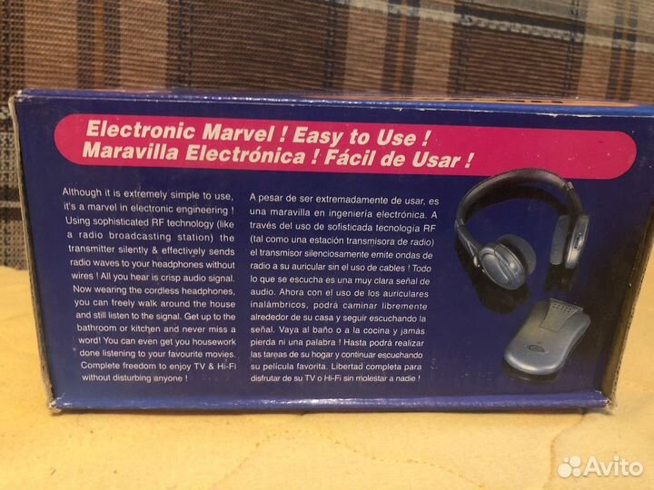 Беспроводные Наушники HB-5000 HI-FI.Новые.90х