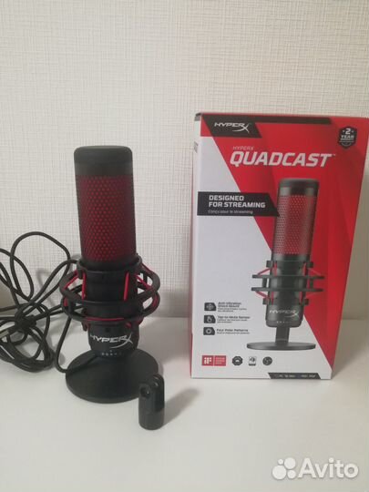 Микрофон Hyperx Quadcast