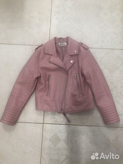 Кожаная Куртка для девочки H&M