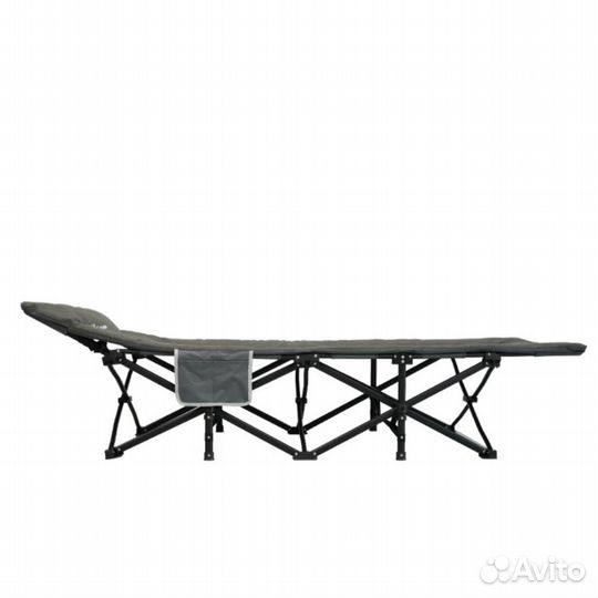 Раскладушка туристическая с матрасом