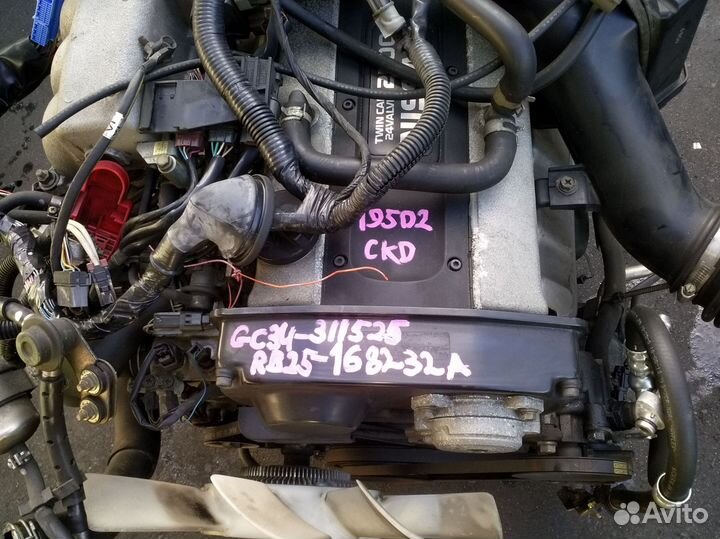 Двигатель nissan laurel 1996г. GC34 RB25DE Япония