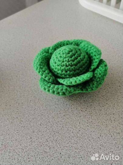 Вязаные овощи