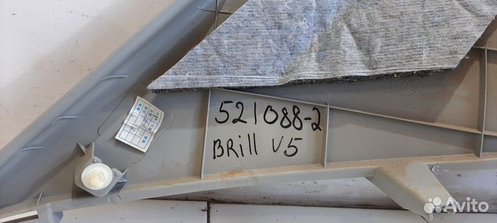 Обшивка стойки задняя правая (Brilliance V5)