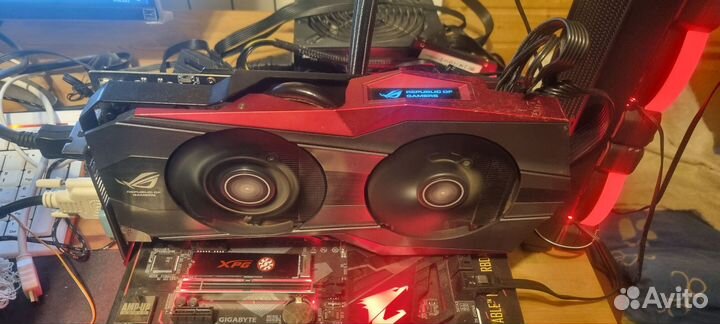 Видеокарта Asus r9 290x matrix 4gb