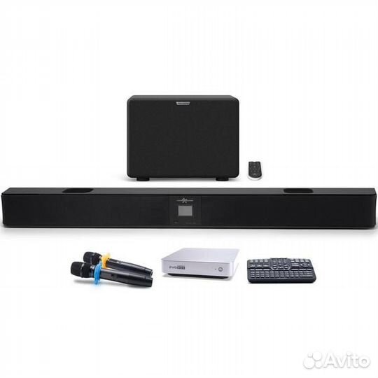 Комплект для караоке Evolution evobox с микрофонам