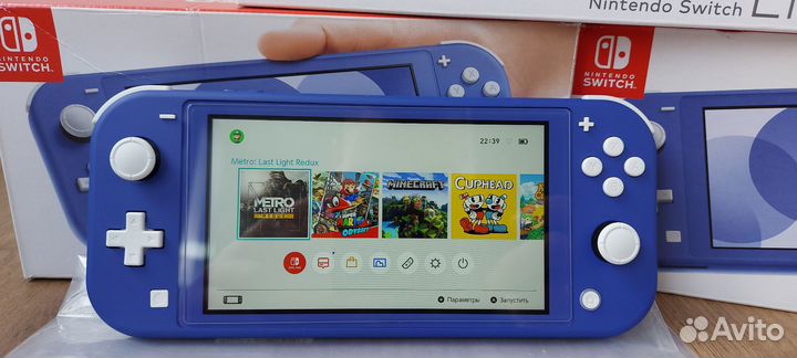 Новый Прошитый Nintendo Switch Lite 32+128Gb