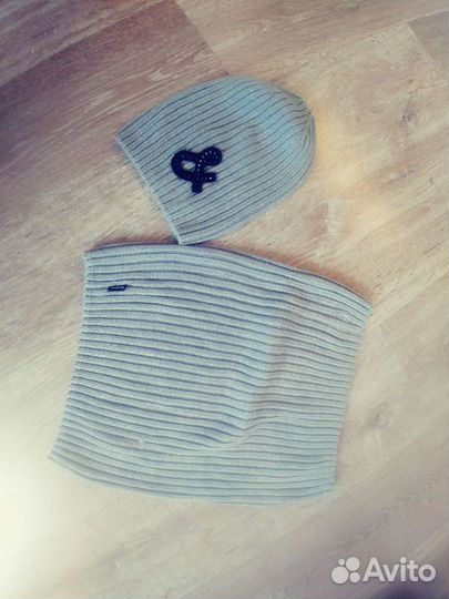 Шапка и снуд для девочки Gulliver 54