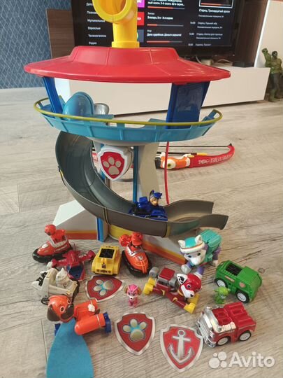 Щенячий патруль база и собаки