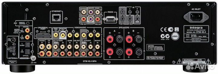 Ресивер и усилитель Integra DTM 40.4 и DTR 20.4