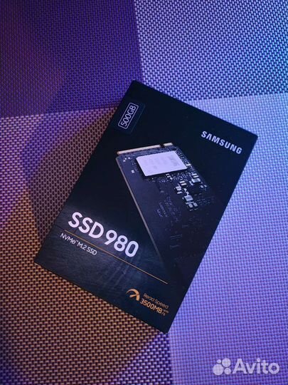 Ssd samsung 980 500гб