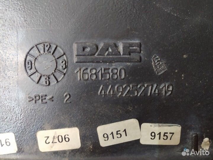 Воздухозаборник Daf CF