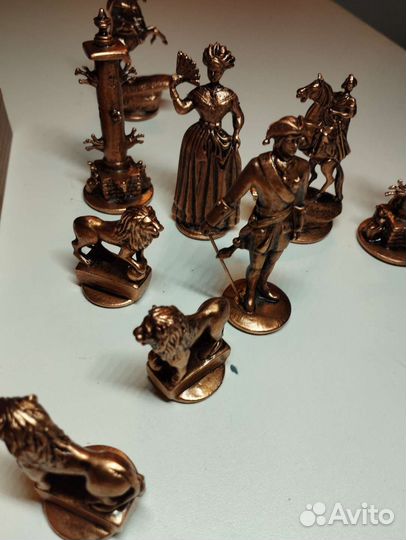 Шахматы коллекционные сувенир питер