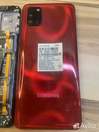 Samsung A315 в разбор