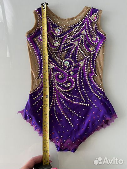 Купальник для худ. гимнастики скакалка sasaki