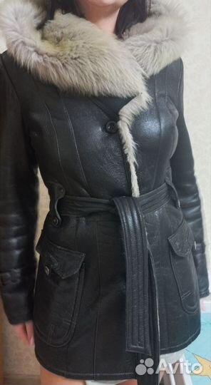 Дублёнка женская б/у