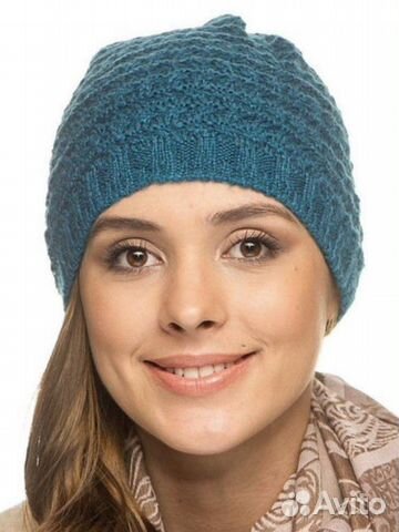 Шапка женская Passigatti цвет морская волна