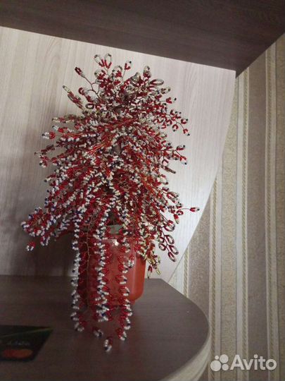 Дерево из бисера, ручная работа)