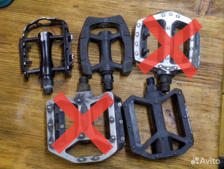 Педали, сёдла для велосипеда