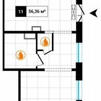 Продам помещение свободного назначения, 57.8 м²