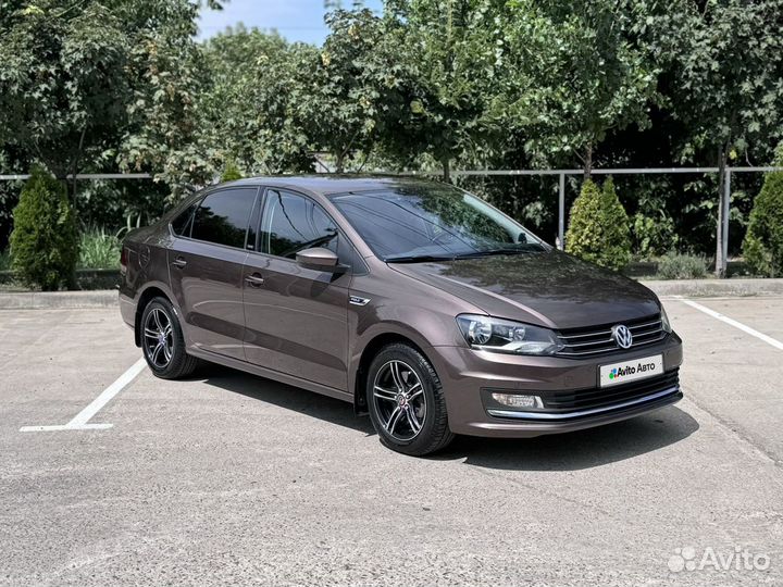 Volkswagen Polo 1.6 AT, 2016, 62 200 км